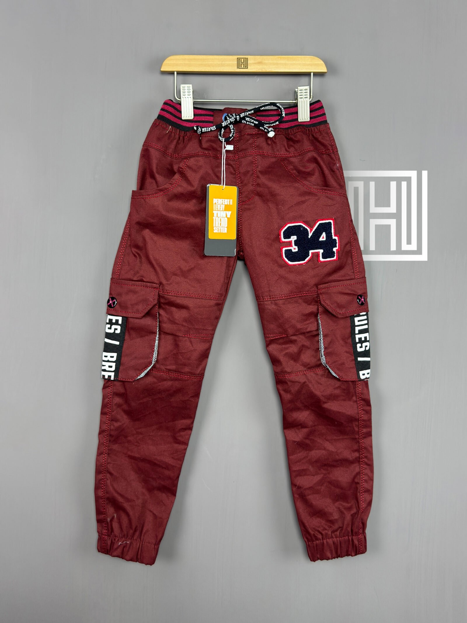 Mahroon Jogger Pant J04