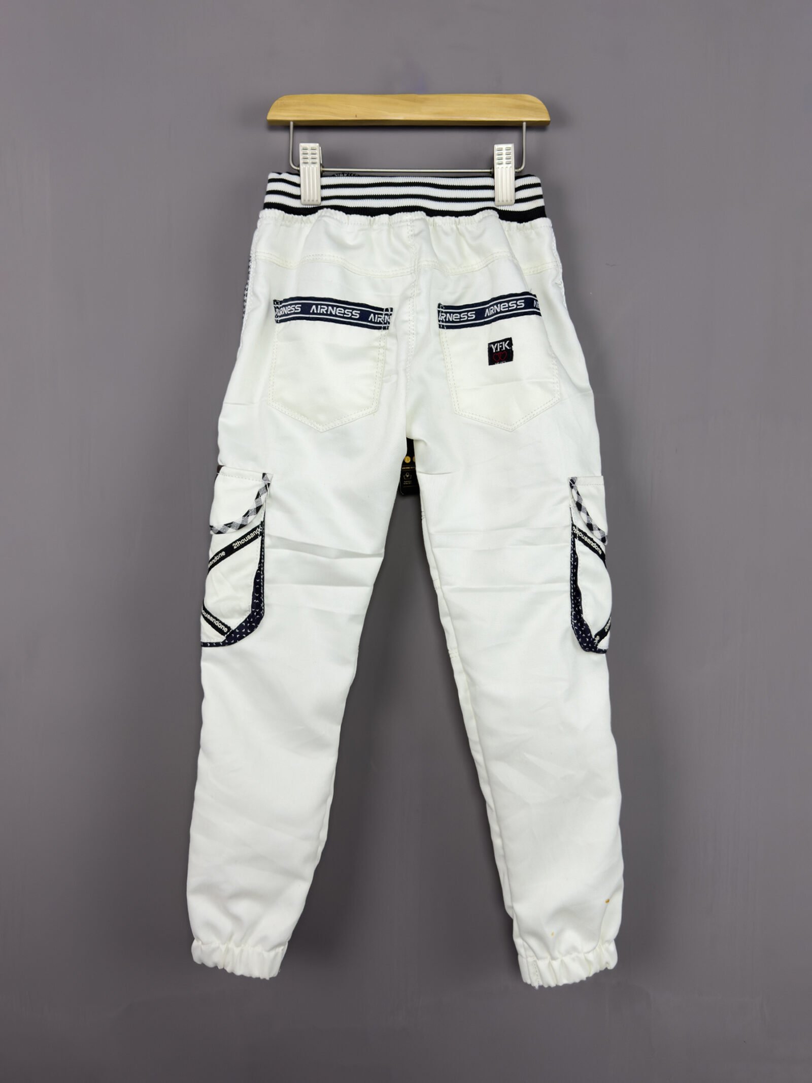 White Jogger Pant J01 - Image 2