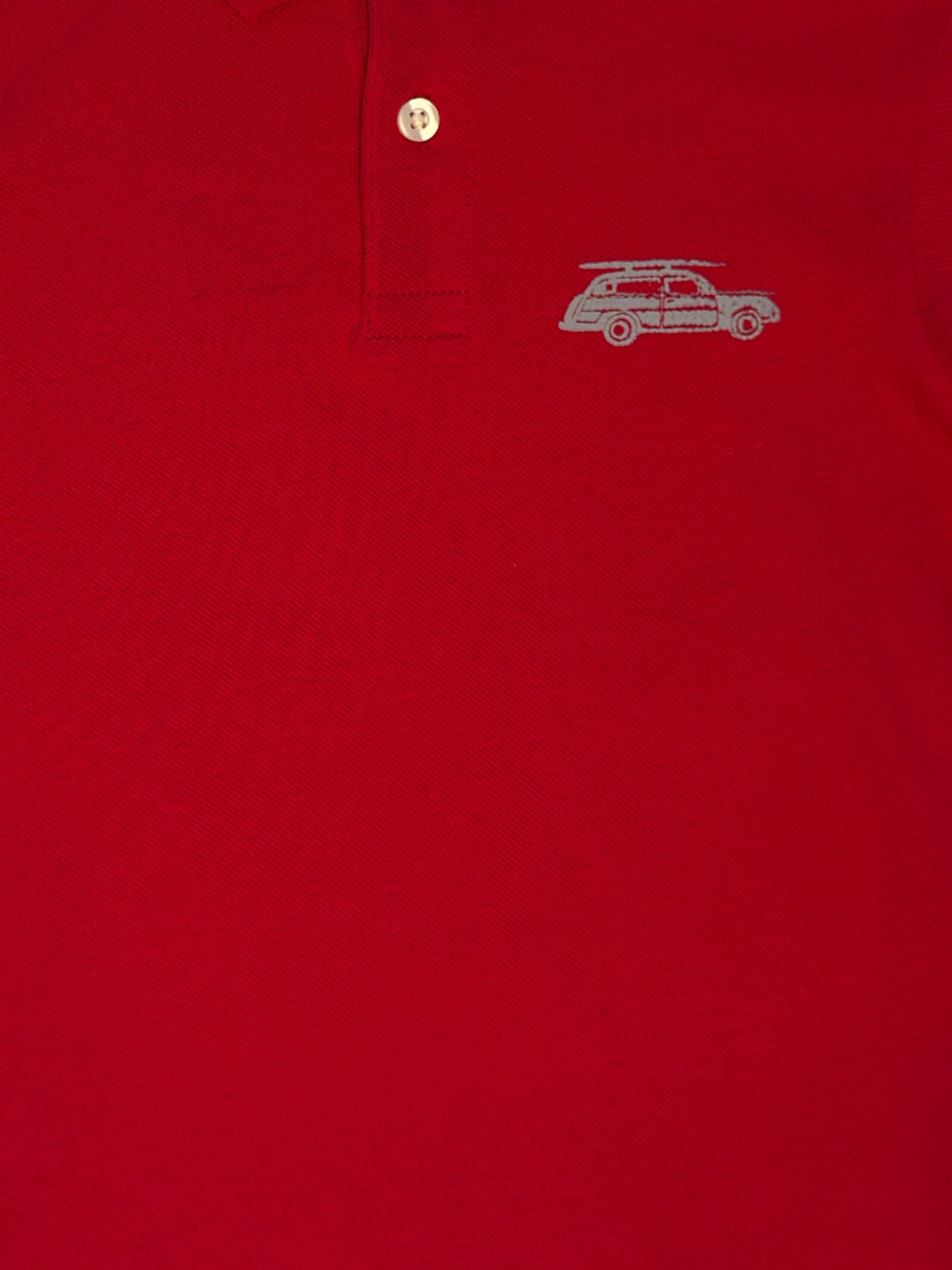 Premium Red Polo Shirt - Image 3