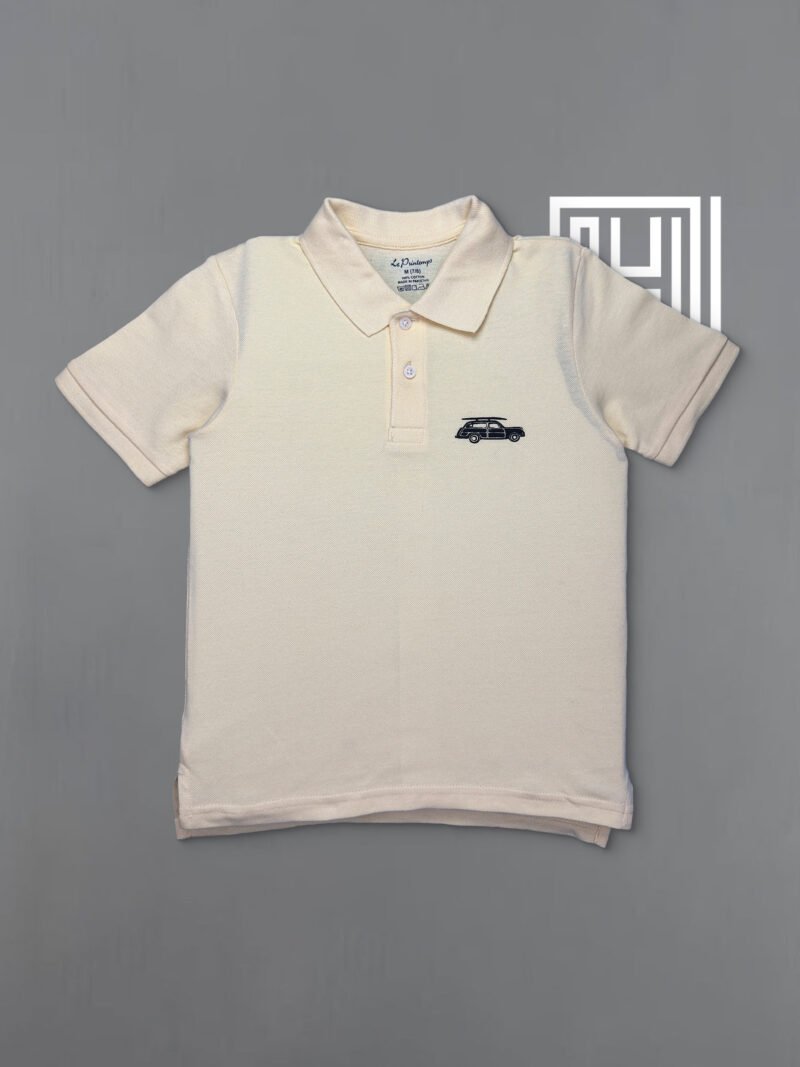 Premium Cream Polo Shirt