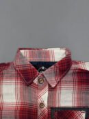 Premium Mahroon and White Checkered Shirt