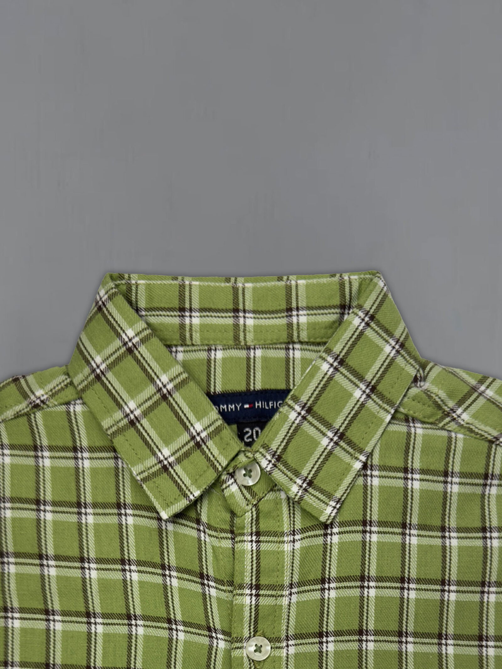 Premium Green Checkered Shirt - Image 2