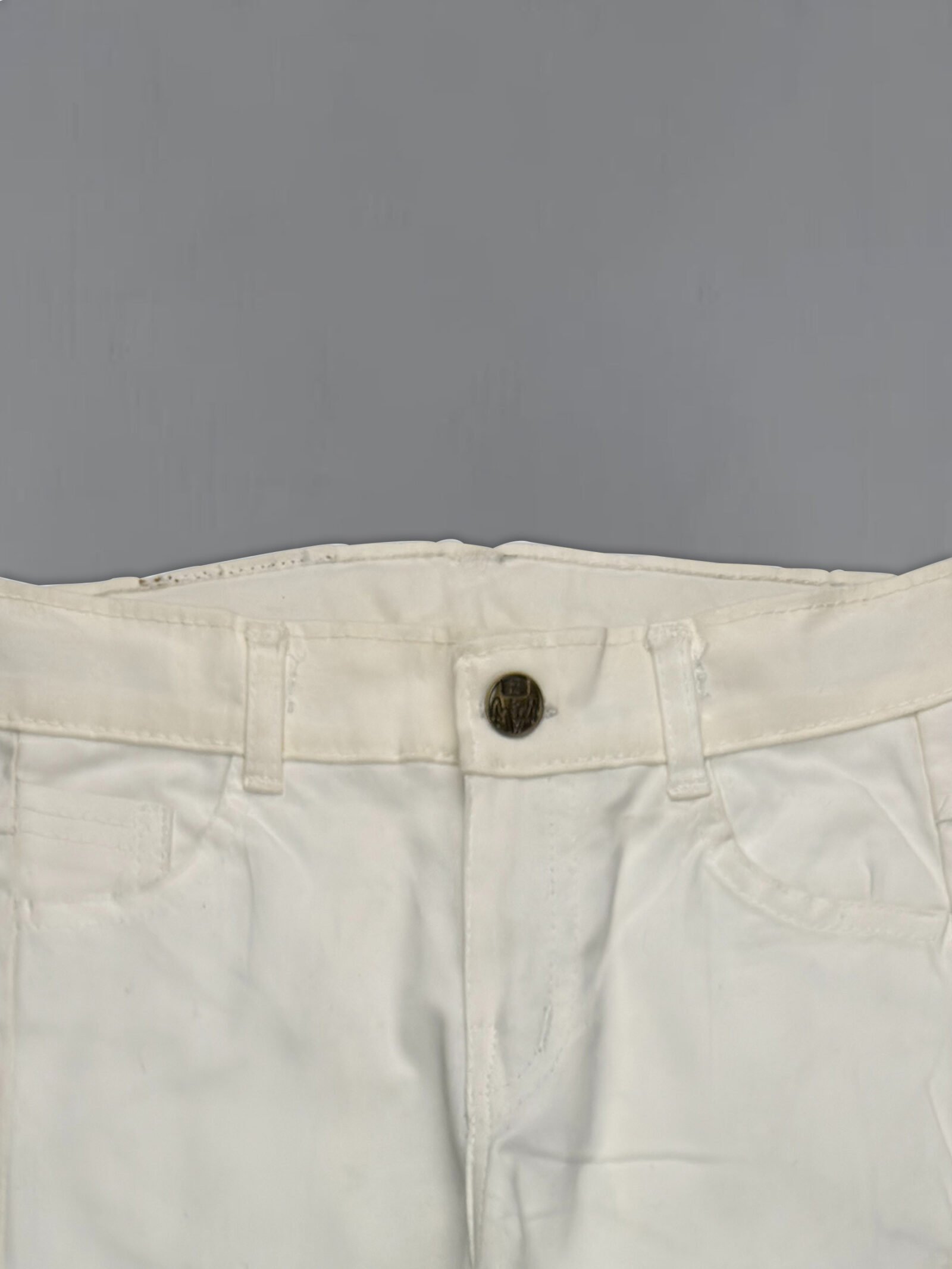 Premium White Denim Pant - Image 2