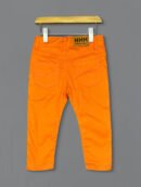 Solid Orange Cotton Pant D18-Designer Series